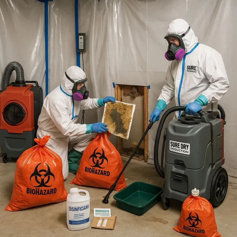 Contaminated Water Handling Protocols process in Roeland Park, KS